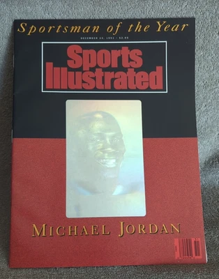 EMISIÓN HOLOGRAMA MICHAEL JORDAN Sports Illustrated. 23 de diciembre de 1991 Foto 1 de 4