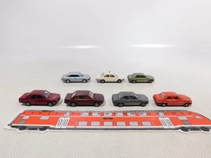 Herpa 1:87 H0 7X Modello PKW Auto BMW 528 I Taxi 323 I Alpina SG/MINT #EI96-0,5 - Foto 1 di 5
