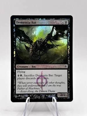 Dementia Bat 35/175 Foil New Phyrexia NPH MTG LP - Image 1 of 2
