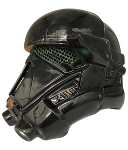 Imperial Death Trooper Star Wars Black Face Mask Helmet Rubies Costumes Cosplay - Picture 1 of 5
