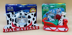 Vintage McDonald's Disney 101 Dalmations Snow Globe Christmas Ornament 1996 Lot - Picture 1 of 11