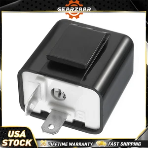 2 Pin LED Adjustable Flasher Relay Turn Signal Indicator For Honda Grom 125 - Picture 1 of 13