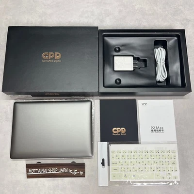 GPD P2 MAX UMPC Intel Celeron 3965Y 8GB/256GB SSD Windows10 Home Tested Good!! - Image 1 of 4