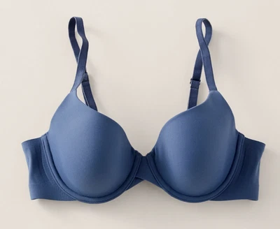 Sujetador para mujer Talbots Haven Well Within azul talla 34D ligeramente forrado cobertura perfecta Foto 1 de 4