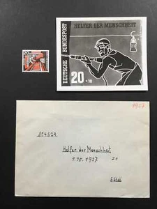 BRD FOTO-ESSAY 1957 272 WOHLFAHRT KOHLE-BERGBAU COAL MINING DRAFT RARE!! e1309 - Imagen 1 de 4