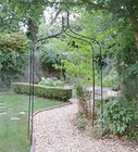 Metal Wooden Garden Arch Rose Archway Pergola Arbour Climbing Plants Trellis