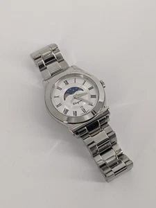 Salvatore Ferragamo Firenze Edelstahl Armbanduhr - Bild 1 von 8