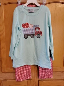 Charming Chandler Girls 2pc pants/shirt set Sz 7t-8 - Picture 1 of 6
