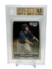 MIKE ZUNINO 2012-BDPP25 Bowman Draft Picks & Prospects Chrome BGS-9.5