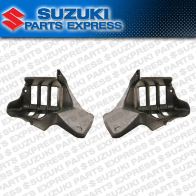 NEW 2003 - 2008 SUZUKI QUADSPORT LTZ 400 LT-Z OEM MUDGUARD FOOTREST SET RH LH - Image 1 of 4