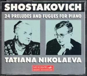 Tatiana NIKOLAYEVA SHOSTAKOVICH 24 Preludes and Fugues Op.87 3CD Schostakowitsch - Picture 1 of 1