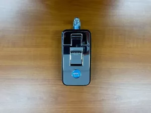 2x Large Chrome Compression Lock, Push Latch, Tool Box, Canopy RV Pop Up Trailer - Picture 1 of 8