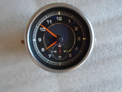 PORSCHE 958 CAYENNE 2011 - 18  DASH CLOCK METAL RED SECOND HAND  MACAN 2014 19 - Image 1 of 4