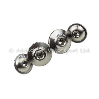 4x Ducati 1299 S, R Panigale Titanio Lados Motor Cubiertas Protectores Tornillos  Foto 1 de 4