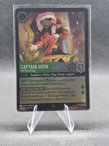 Capitán Garfio - El Rey Pirata 109/204 LÁMINA FRÍA Disney Lorcana - Reign Of Jafar - Imagen 1 de 6