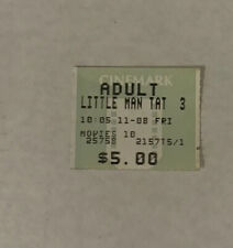 11/8/91 Cinemark Cinemas LITTLE MAN TATE Movie Ticket Stub Jodie Foster Director