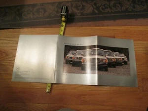 Mercedes Benz 1983 car auto Dealer showroom Sales Brochure catalog - Bild 1 von 12