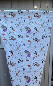 Sábana bajera ajustada de la película Space Jam 1996 vintage Michael Jordan - Imagen 1 de 4