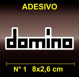 Adesivi Sticker DOMINO | MOTO VESPA PIAGGIO CIAO MOPED SCOOTER BICI  MANOPOLE