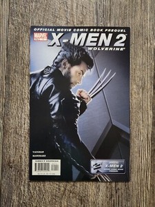 X-Men 2 Wolverine #1 Movie Comic Book Prequel HUGH JACKMAN Photo Cover 2003 🐺🐺