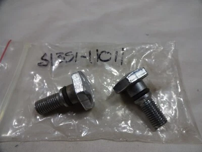 Par de pernos superiores tapa horquilla original Suzuki 51351-11011 T350 T500 TC250 Scrambler Foto 1 de 2