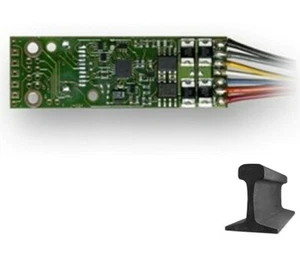 Digitrax DH465 ~ New 2025 ~ Series 5 ~ 4 Amp HO/O Scale DCC Mobile Decoder FX3 - Picture 1 of 2
