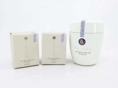 TATCHA The Rice Polish Classic Set of 3 New Bottles Total of 3.1oz 90 grams - Image 1 of 4