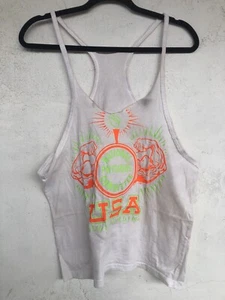 Vintage Bodybuilding Tank National Physique Committee USA Size Small - Picture 1 of 24