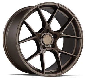 18x8.5 +35 F | 18x9.5+35 R | Aodhan AH-11 5x114.3 Matte Bronze Rims (Set of 4) - Picture 1 of 3