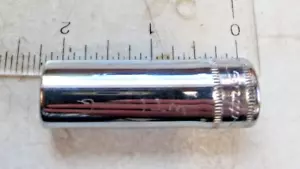 SNAP-ON SFSM12 3/8 Drive 6 Point Chrome Deep 12mm Metric Socket - Foto 1 di 1
