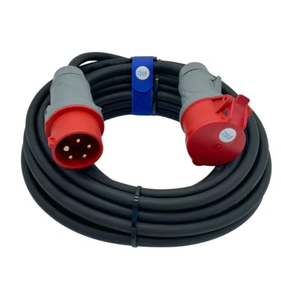 ETF CEE Starkstromkabel H07RN-F 400V 16A 5x2,5mm² MENNEKES Verlängerung IP44 2-50m