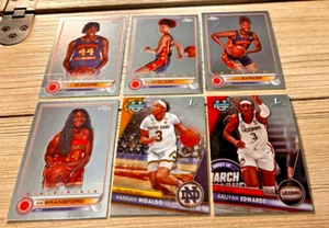 (6) WNBA ROOKIES 2022 Topps Chrome McDonalds + 2024 Bowman Chrome 1st Hidalgo - Bild 1 von 6