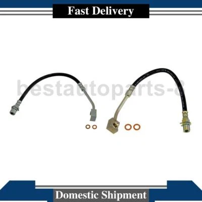 Manguera de freno delantera línea de freno para Ford Mustang 4,6 L 2004 2003 2002 2001 2000 1999 Foto 1 de 4