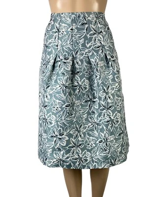 Max Mara Falda Estudio Estampado Floral Talla US 10 Foto 1 de 4