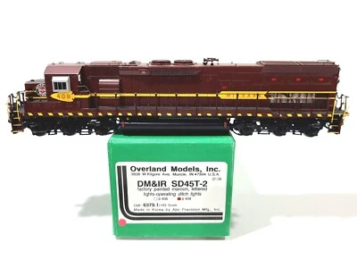 Overland OMI DM&IR EMD SD45T-2 Duluth Missabe Iron Range #409 HO Brass #6379.1 - Image 1 of 4