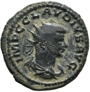 AAddict: Claudius II Gothicus, 268-270. Follis 21 mm VIRTVS AVG. Roman Coin