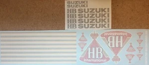 SUZUKI RG500 HB INTERNATIONALE RACING VERSION ABZIEHBILD-KIT - Bild 1 von 1