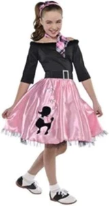 Miss Sock Hop 50's Retro Suit Yourself Fancy Dress Up Halloween Child Costume - Picture 1 of 10