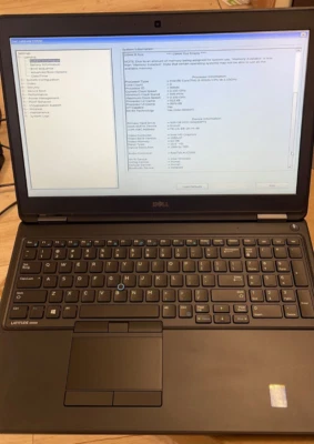 Dell Latitude E5550 15" Intel Core i3-5010U 2.10GHz 4GB RAM NO HDD - READ - Image 1 of 4