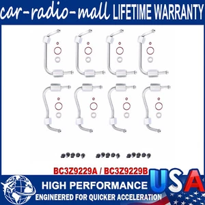 8 Fuel Injection Line Set For 11-19 6.7L Ford Powerstroke Injector Seal Tube Kit - Picture 1 of 18