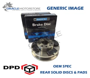 OEM SPEC REAR DISCS PADS 262mm FOR KIA PRO-CEE'D 1.6 2008-12 - Picture 1 of 7