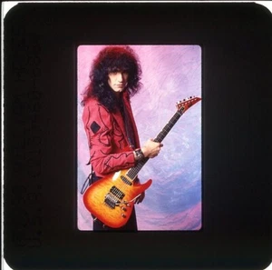 KISS BRUCE KULICK Original 35mm Slide Hot in the Shade Album 1990 W/Rights #7 - Picture 1 of 2