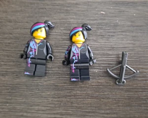 x2 LEGO Minifigure Lucy Wyldstyle The Lego Movie w/ Crossbow! - Picture 1 of 1