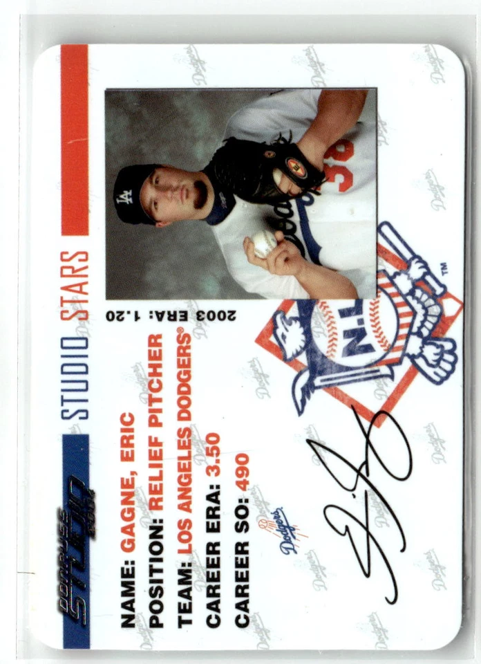 2004 Donruss Studio #SS-16 Eric Gagne Stars - Image 1 of 2