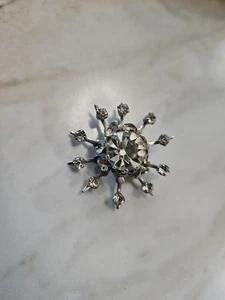 Spilla spilla vintage firmata CORO strass stella scoppio leggi dettagli - Foto 1 di 6