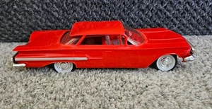 VINTAGE SMP 1960 RED CHEVROLET CHEVY IMPALA 2 DOOR HARD TOP DEALER PROMO CAR - Picture 1 of 6