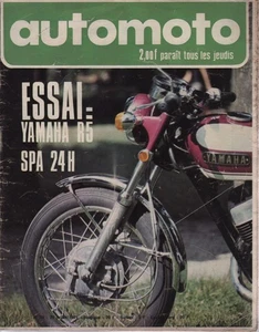 AUTOMOTO 1971 29 SIMCA 1100 S 24H SPA 6H WATKINS GLEN YAMAHA 350 R5 F GP SUEDE - Imagen 1 de 1