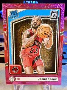 2024-25 Jamal Shead Panini Donruss Optic Pink Glitter/275 Clasificado Novato #296 - Imagen 1 de 2