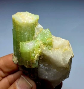 Beautiful Natural Tourmaline With Quartz Crystal Specimen From Afghanistan 884ct - Picture 1 of 24