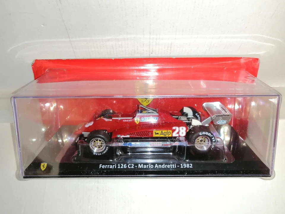 FERRARI 126 C2 MARIO ANDRETTI 1982 CENTAURIA SCALA 1/24 - Immagine 1 di 1